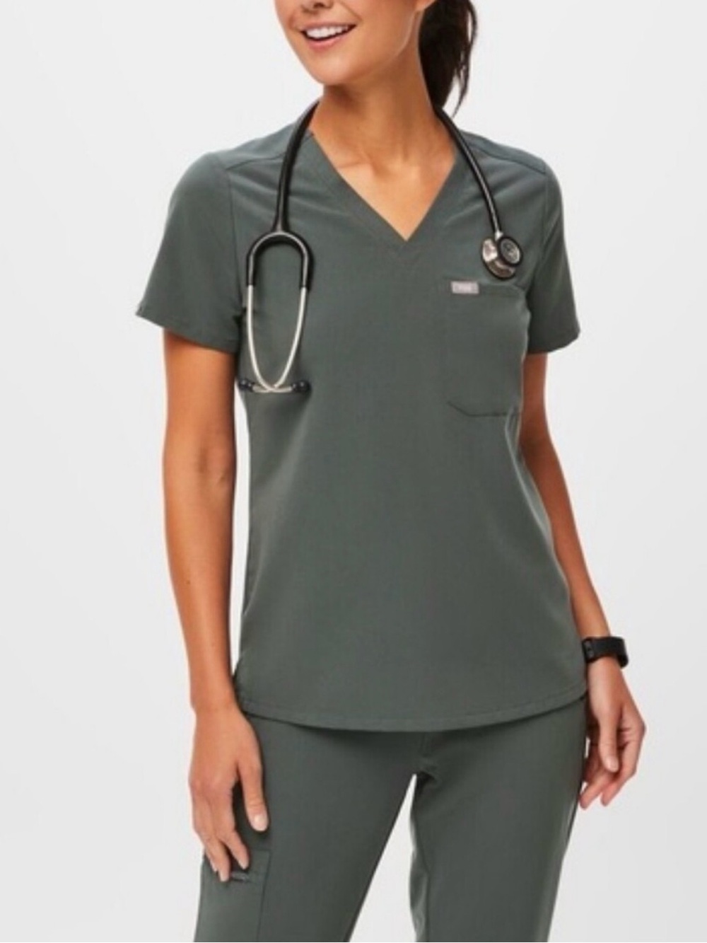 Figs scrub top